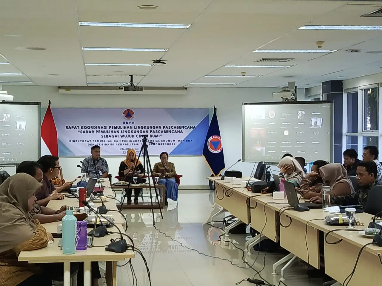 BNPB Gelar Rapat Koordinasi Pemulihan Lingkungan Pascabencana, Tegaskan Komitmen Kolektif untuk Cinta Bumi